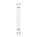 vidaXL Pieds de table basse en forme de A  2 pièces  blanc  60 x (30-31) cm  acier
