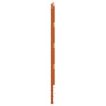 vidaXL Tête de lit cire marron 135 cm bois massif de pin