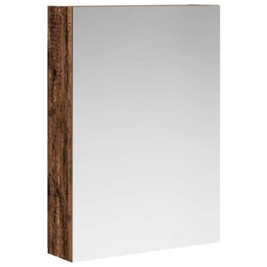 vidaXL Armoire Miroir de Salle de Bain Bois ancien 50 x 14 5 x 70 cm