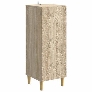 vidaXL Buffet Chêne Sonoma 33 x 34 5 x 90 cm Bois d'ingénierie