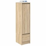 vidaXL Buffet haut chêne sonoma 29 5x34x119 5 cm bois d'ingénierie