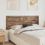 vidaXL Tête de lit Naturel Bois de teck massif