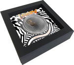 Pièce de monnaie en Argent 20 Dollars g 93.3 (3 oz) Millésime 2024 Camouflage of Nature LEOPARD
