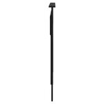 vidaXL Tête de lit Chêne noir 160 cm Bois d'ingénierie
