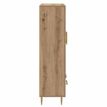 vidaXL Haut Armoire avec tiroir Chêne artisanal 69 5 x 31 x 115 cm