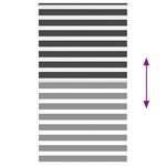 vidaXL Store zèbre noir 125x230 cm largeur du tissu 120 9 cm polyester