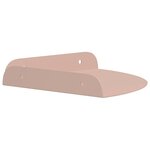 vidaXL Étagère Flottante d'Angle 2 pc Rose 18 x 18 x 2 cm