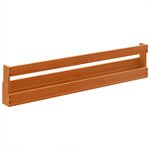 vidaXL Étagères à chaussures murales 2 Pièces cire marron 110x8 5x23 5 cm