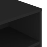 vidaXL Table basse noir 90x55x42 5 cm bois d'ingénierie