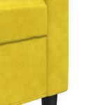 vidaXL Ensemble de canapés 2 Pièces avec coussins et traversins velours