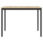 vidaXL Table de salle à manger / Table de repas Bois d'ingénierie