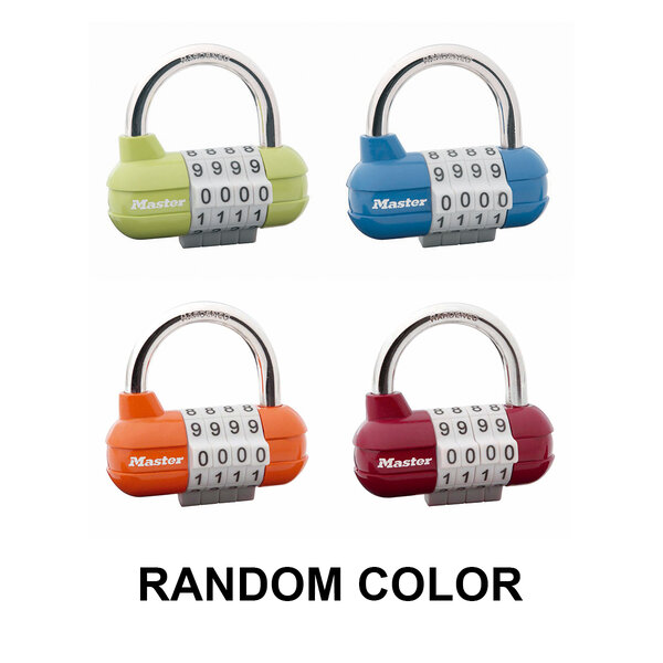 1523EURD Cadenas à Combinaison  Couleur Aléatoire  5 9 x 6 4 x 2 6 cm