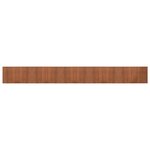 vidaXL Tapis rectangulaire marron 60x500 cm bambou
