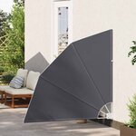 vidaXL Écran de confidentialité pour balcon Noir 140 x 140 cm tissu