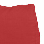vidaXL Coussin de Dos Rouge 45 x 20 x 35 cm tissu