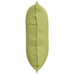 vidaXL Coussin de Dos Vert clair 60 x 19 x 50 cm tissu
