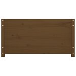 vidaXL Lit de jour sans matelas marron miel 80x200 cm bois pin massif