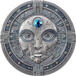 Pièce de monnaie en Argent 1000 Satoshi g 62.2 (2 oz) Millésime 2025 United Crypto States THE CREATOR