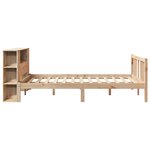 vidaXL Lit bibliothèque sans matelas 120x200 cm bois de pin massif