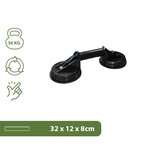 Pack and move - Lot 2 Ventouse Déménagement - Poignées Ventouses - Capacité 50KG - Ventouse Carrelage  Vitres  Réfrégirateur - Déplacement Facile