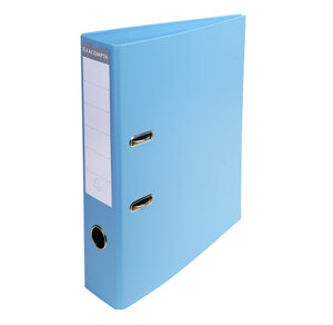 Classeur à levier Prem'Touch dos 70mm A4 bleu clair x 10 EXACOMPTA