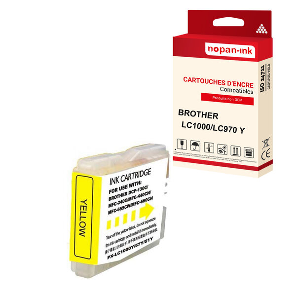 Nopan-ink - x1 cartouche brother lc970 xl lc970xl compatible