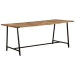 vidaXL Table à dîner 180x90x75 cm bois de manguier massif