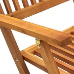 vidaXL Ensemble à manger d'extérieur pliable 9Pièces Bois d'acacia solide