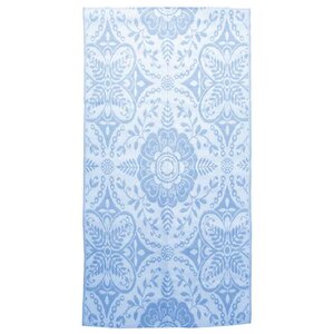 vidaXL Tapis d'extérieur ARAKIL Bleu azuré 120x180 cm PP