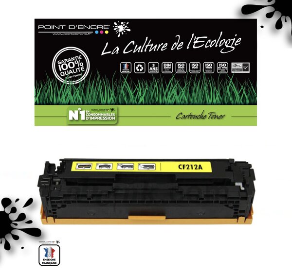 CF210X / 131X - JAUNE - Grande capacité