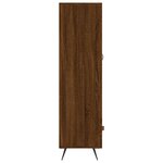 vidaXL Buffet haut chêne marron 69 5x31x115 cm bois d'ingénierie
