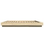 vidaXL Cadre de lit chêne sonoma 180x200 cm bois d'ingénierie