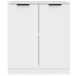 vidaXL Buffets 2 Pièces blanc 60x30x70 cm Bois d'ingénierie