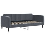 vidaXL Lit de jour avec gigogne et tiroirs sans matelas 100x200 cm