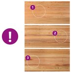 vidaXL Table à manger avec bord naturel 200x100x74cm bois massif chêne