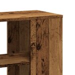 vidaXL Armoire latérale vieux bois 60x30x50 cm bois d'ingénierie