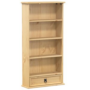 vidaXL Armoire à CD Corona 52x17 5x103 cm bois de pin massif