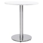 vidaXL Pied de table de bistro argenté Ø45x72 cm acier inoxydable