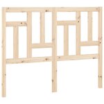 vidaXL Tête de lit 145 5x4x100 cm Bois massif de pin