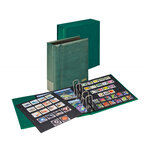 Album Multi-Collect Lindner avec boitier de protection. Couleur - Vert
