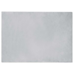 vidaXL Tapis en Fourrure Synthétique de Lapin Olite Gris 240 x 340 cm