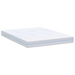 vidaXL Matelas Blanc 140 x 200 cm Mousse