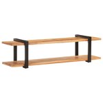 vidaXL Meuble TV 160x40x40 cm Bois d'acacia massif