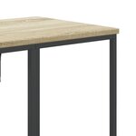 vidaXL Porte-vêtements avec étagères chêne sonoma bois d'ingénierie