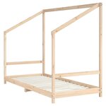 vidaXL Cadre de lit pour enfants 90x200 cm bois de pin massif
