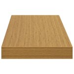 vidaXL Étagère Murale Beige 80 x 23 5 x 4 cm Bois d'ingénierie