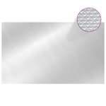 vidaXL Couverture de piscine rectangulaire 1000x600 cm PE Argenté