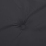 vidaXL Coussins de chaise jardin lot de 6 noir 50x50x3 cm tissu oxford
