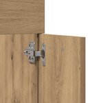 vidaXL Ensemble de meubles salle de bain 2 Pièces bois d'ingénierie