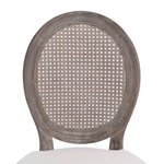 vidaXL Chaises à manger lot de 6 crème tissu